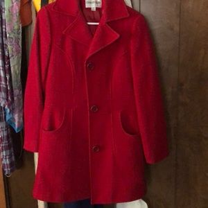 Peacoat red